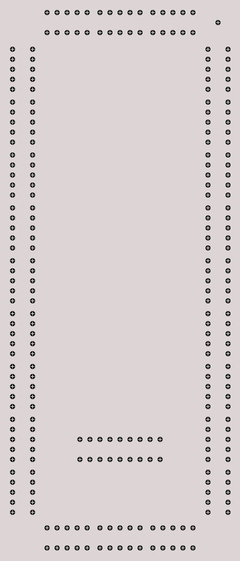 Cribbage Board Template Printable Customize And Print