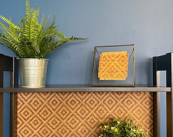 Framed Wall Decor | Basketry Square with Frame | Handmade | Wall Decor