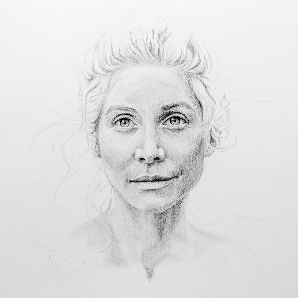 LOST TV Show Art Print - Juliet Burke Pencil Portrait - Elizabeth Mitchell - Oceanic Flight 815 - Dharma Initiative - Island Others Suliet
