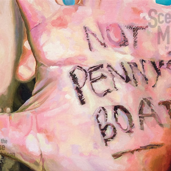 LOST TV Show Art Print "Not Penny's Boat" - Charlie Pace Oil Painting Dominic Monaghan LOST - Oceanic Flight 815 Dharma Initiative Island