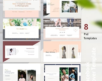 facebook cover template etsy
