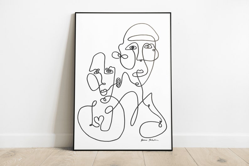 Original Minimalist One Line Drawing Modern Abstract Art Black And White Portrait Art Collectibles Pen Ink Delage Com Br Original Minimalist One Line Drawing Modern Abstract Art Black And White Portrait Art Collectibles Pen Ink Delage Com Br