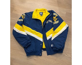 West Virginia Mountaineers Starterjacke XL zip up Vintage
