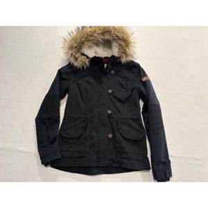 Vintage Hollister Fur Jacket - Etsy