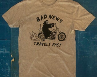 Bad News Travels Fast / Heavy Slime T-shirt