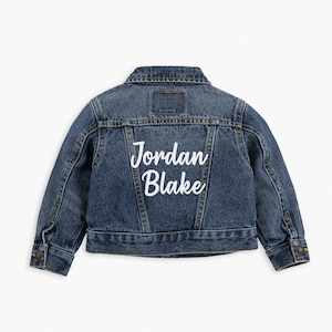 Custom Denim Jacket Levi s Baby Jacket Custom Jacket Custom Baby Jacket Custom Kids Jacket Baby Shower Gift Birthday Gift Kids Gift Etsy Australia