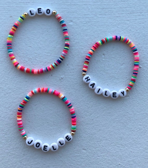 Childrens name best sale bracelets