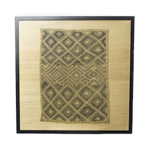 Framed Kuba Kloth