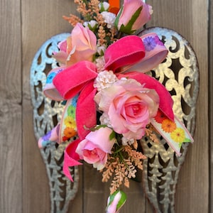 Angel Wings, Angel wing wreath, Angel Wings Door Hanger