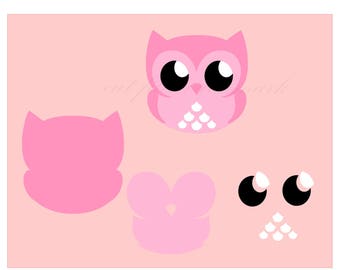 Download Owl silhouettes | Etsy