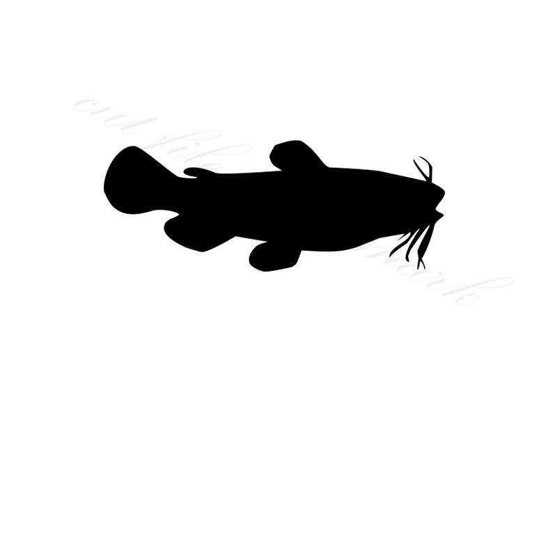Download Papercraft Templates Cat Fish Cut Files Svg Studio 3 File For Silhouette Brother Cricut Cutouts Decals Designs Svgs Cutout Stencil Stencils Fishing