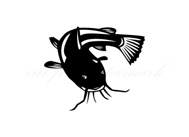 Download Cat Fish Cut Files Svg Studio 3 File For Silhouette Brother Cricut Cutouts Decals Designs Svgs Cutout Stencil Stencils Fishing Catfish Materials Craft Supplies Tools Vadel Com