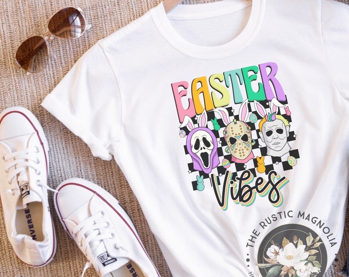 Horror easter vibes unisex tshirt | Easter tshirt