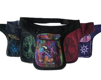 Hippie Taille Elefant Gürtel Gürteltasche Reise Crossover Verstellbare Träger Hüfte Sachet Damen Männer Dienstprogramm Fanny Festival Boho handgemachte 80er Taschen