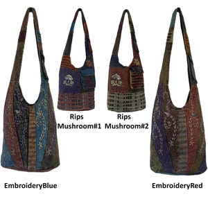 Hippy Handmade Side Crossbody Shoulder Bag Bohemian Mens Womens Travel ...