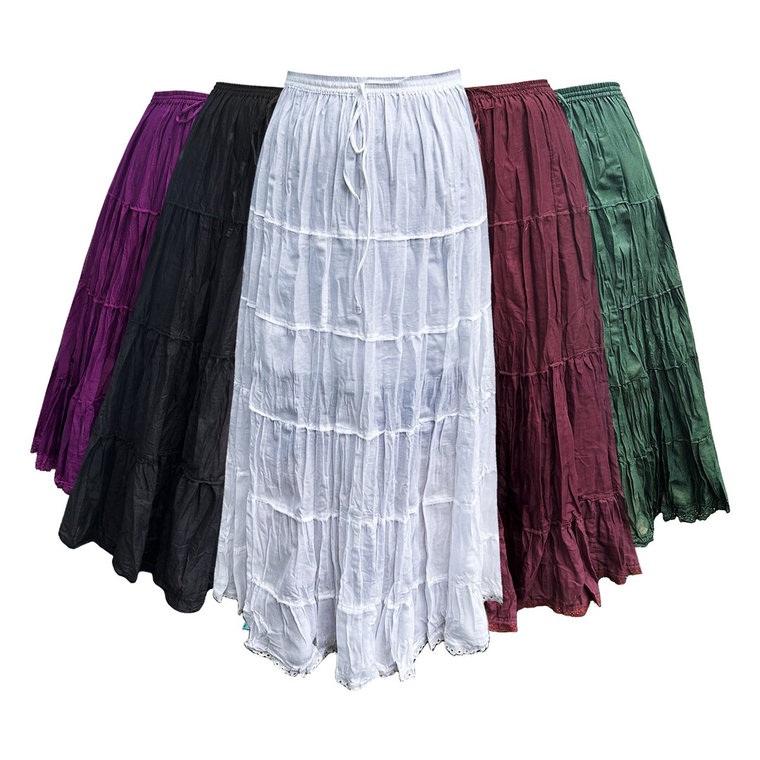 【最終値下げ】Laubeblanc Cotton Tiered skirt Tiered Skirt – La Garçonne