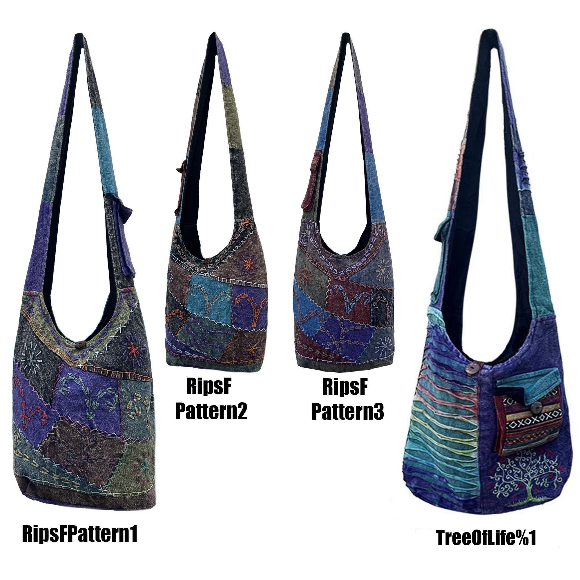 Hippy Handmade Side Crossbody Shoulder Bag | Bohemian Mens