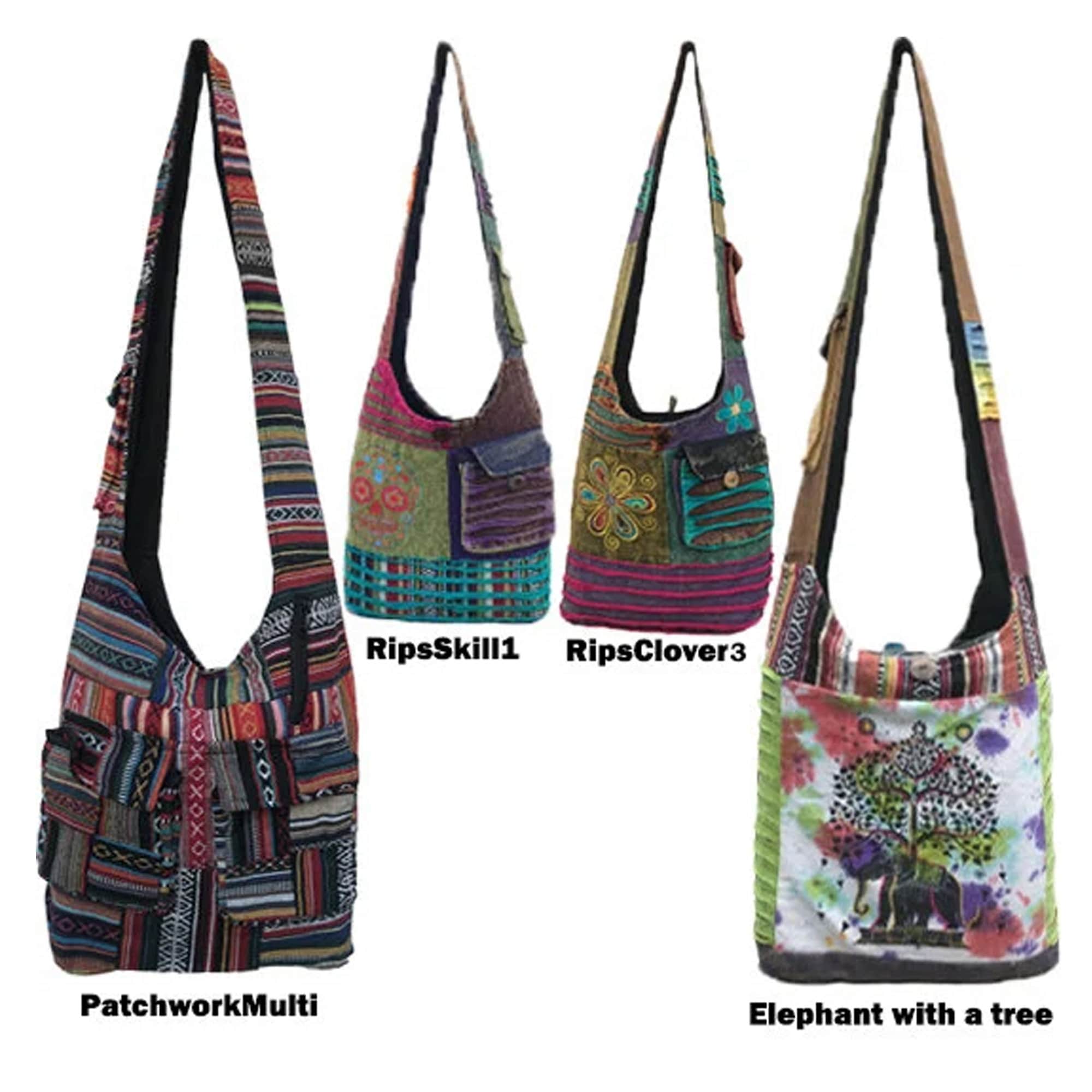 ☆haveawhale☆ bohemian shoulder bag IV 5015834249 Hippy Handmade Side Crossbody Shoulder Bag | Bohemian Mens