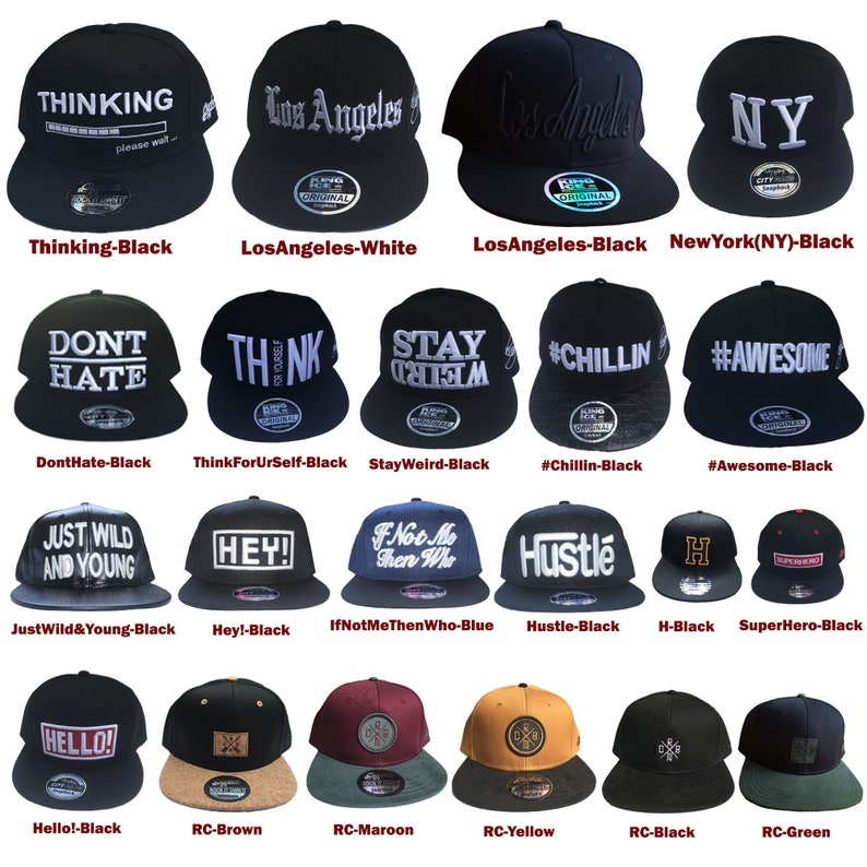 Hat Snapback Trucker Baseball Cap Flat Hip Hop Visor Mens Womens Tomboy Vintage Army Hats Black Thug Life Pride King Queen Text Print