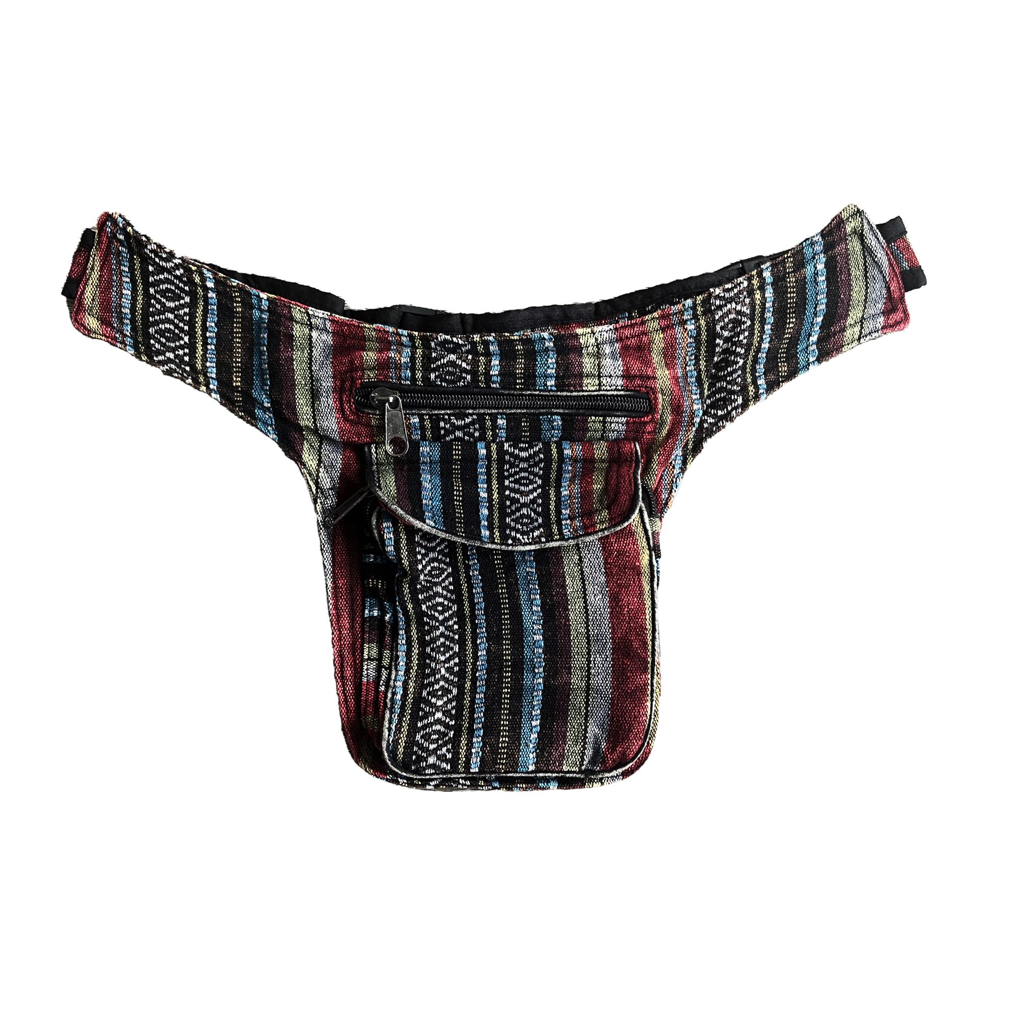 Boho Hippie Bum Bag Festival Waist Belt Pouch Fanny Pack Tribal Cotton ...
