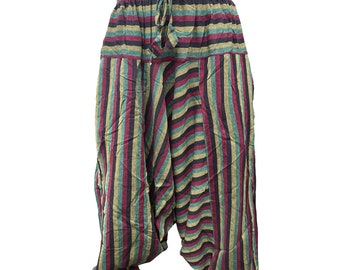 Harem Pantalones Hippies Ali Baggy Festival de - Etsy