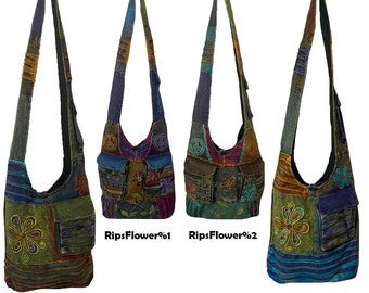 New Hippie Handmade Side Crossbody Shoulder Bag | Bohemian