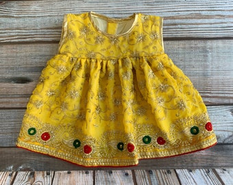 pakistani handmade baby frocks