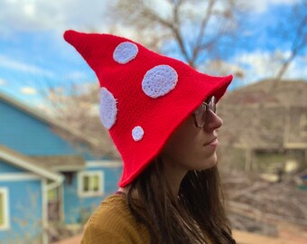 Mushroom Hat - Etsy