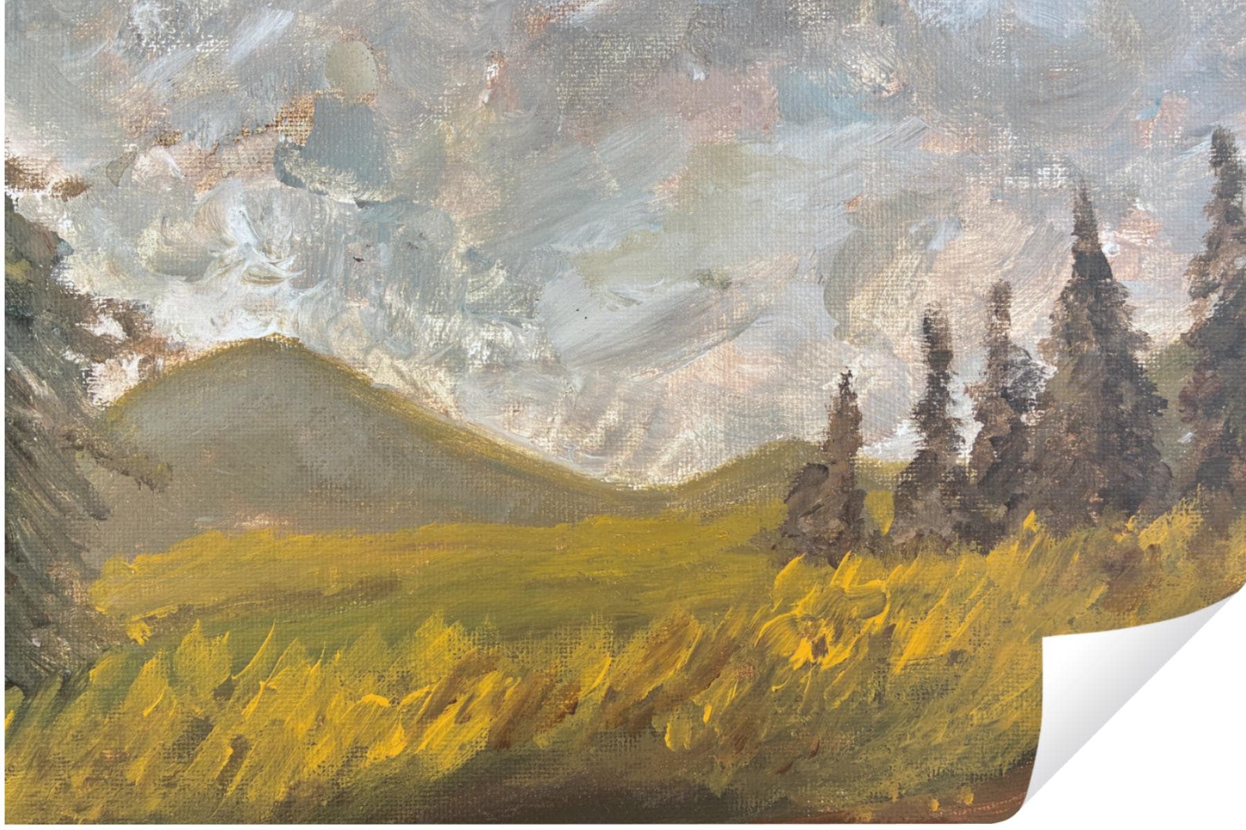 Grief Art Print - Melancholy Landscape Wall Art - Before the Storm Fine ...