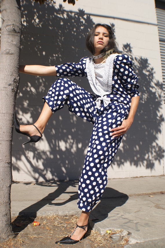 Unique Polka Dot Jumpsuit