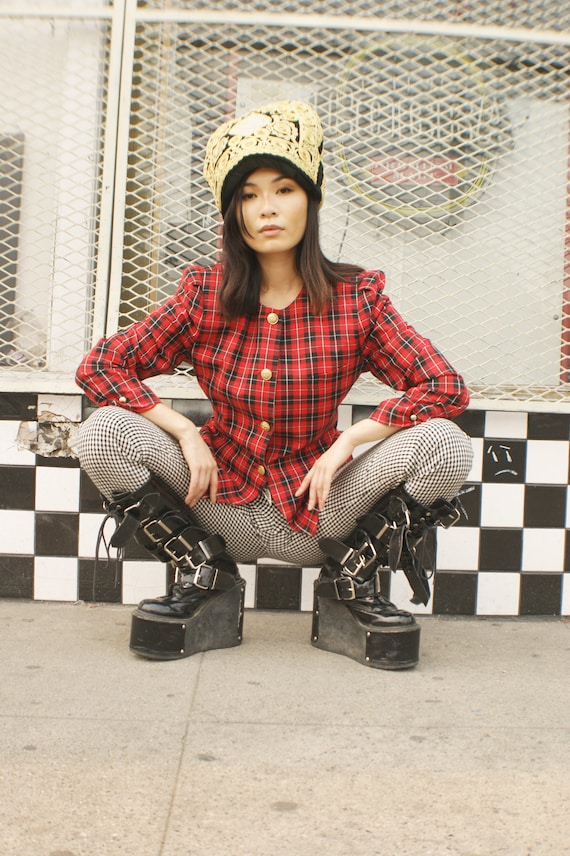 Tartan Vintage Jacket - image 1