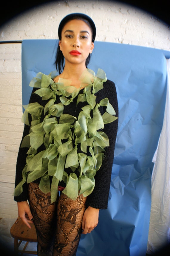 Unique Upcycled Sweater - image 2