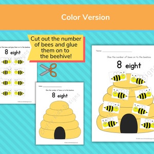 number craft pages for kids learn numbers 1 to 10 fun etsy