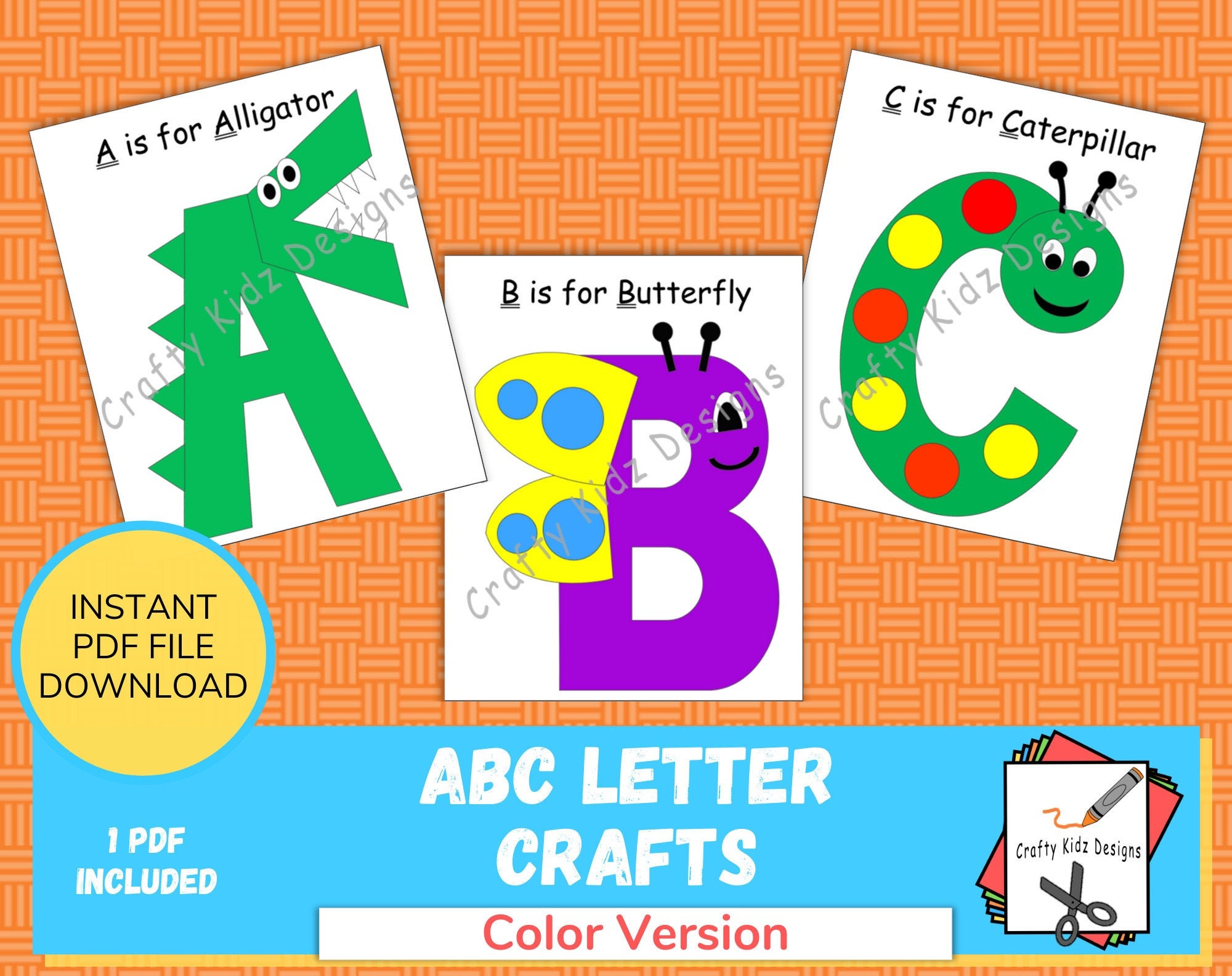 Alphabet Letter Crafts