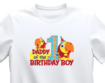 VocabuLarry Daddy Birthday-shirt: BabyFirst TV Party