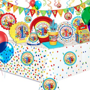Personalized ULTIMATE Party Supplies Pack for 36 guests