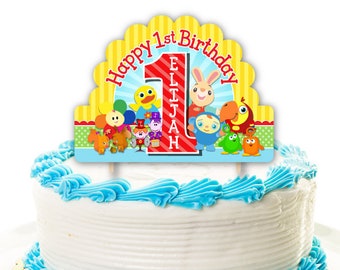 BabyFirstTV Favorites Birthday Personalized Cake Topper