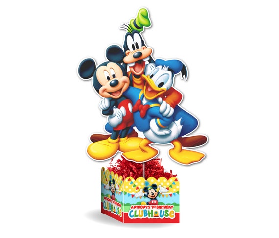 Mickey Mouse Clubhouse Ct Cake Topper Centerpiece Birthday Party Decor –  Cakecery