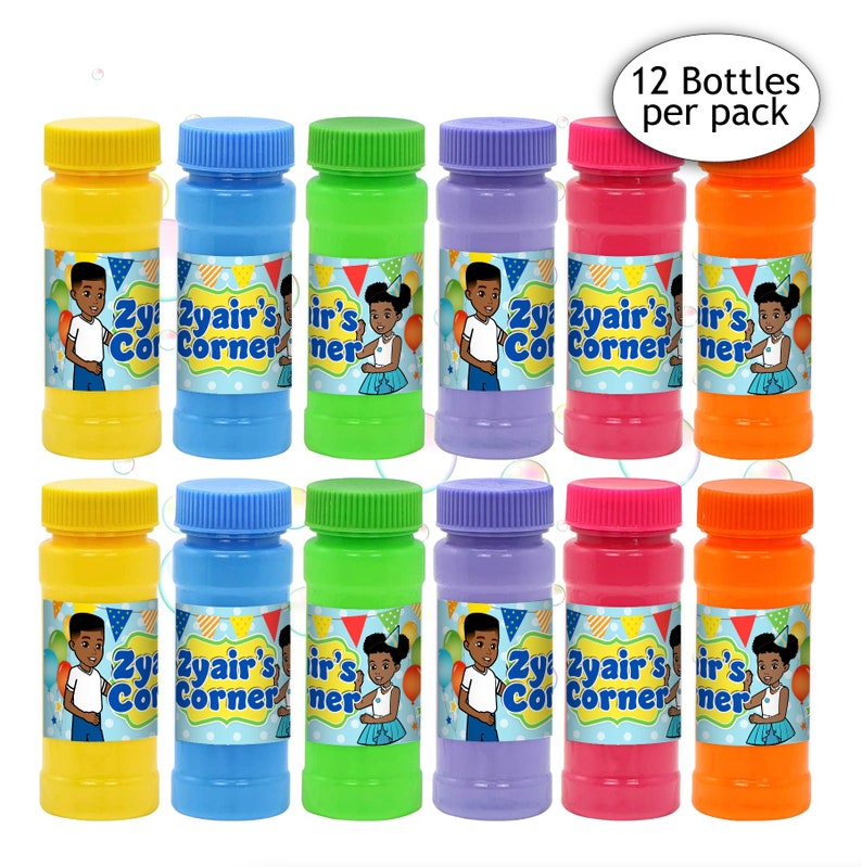 Gracie's Corner Bubbles Party Favors Set of 12 READ ITEM Etsy
