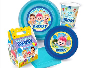 Bebefinn Birthday Party Basic Party Pack für 12 Gäste