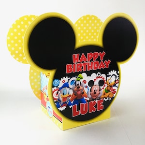 Mickey Mouse Clubhouse Birthday Personalized Table Centerpiece SET of TWO
