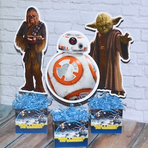 Star Wars Party Birthday Personalized Table Centerpiece image 1