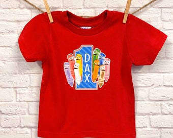 Color Crew BabyFirst TV Birthday Party Shirt 1st Birthday