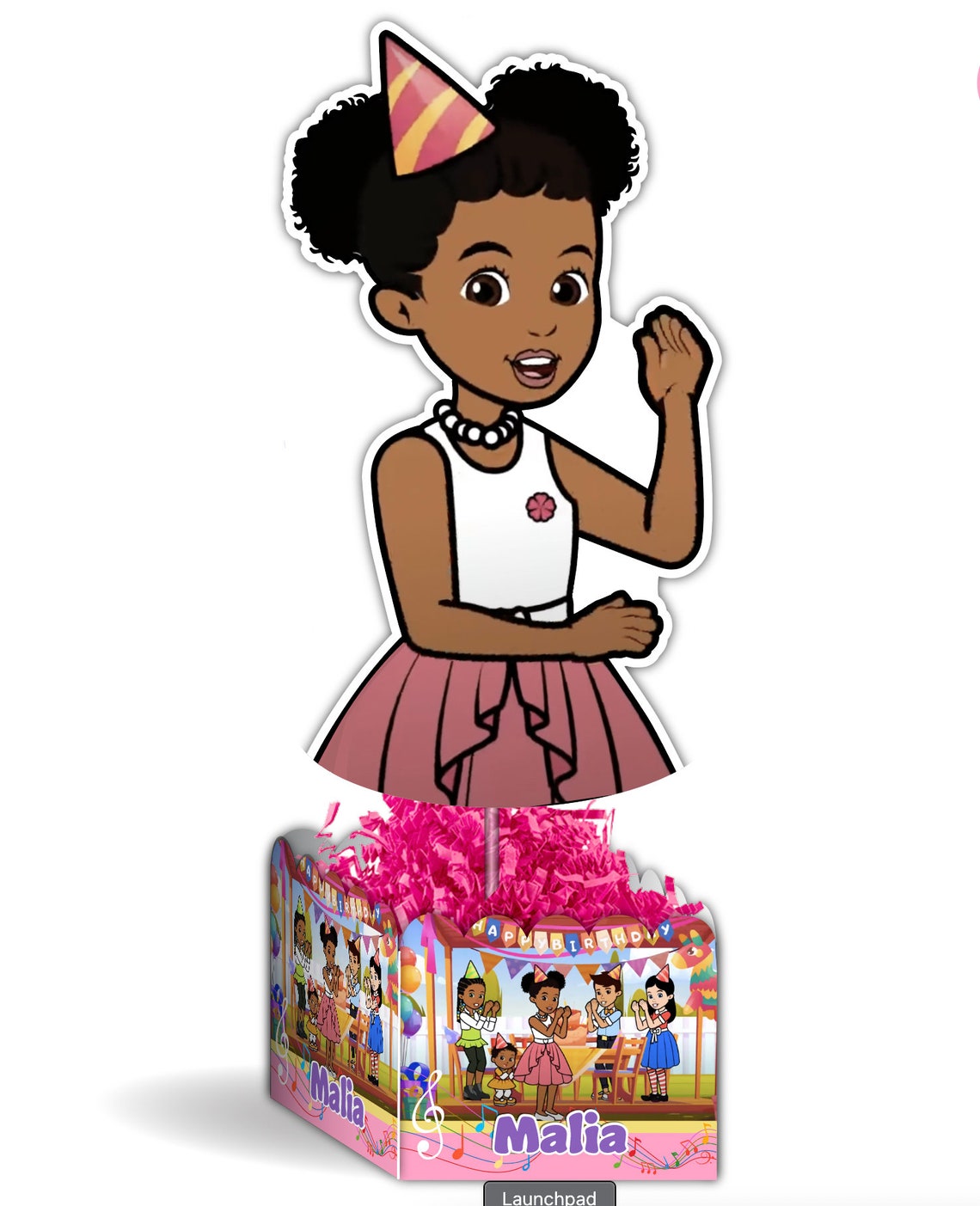 Gracies Corner Birthday Party Decoration Personalized Table Etsy