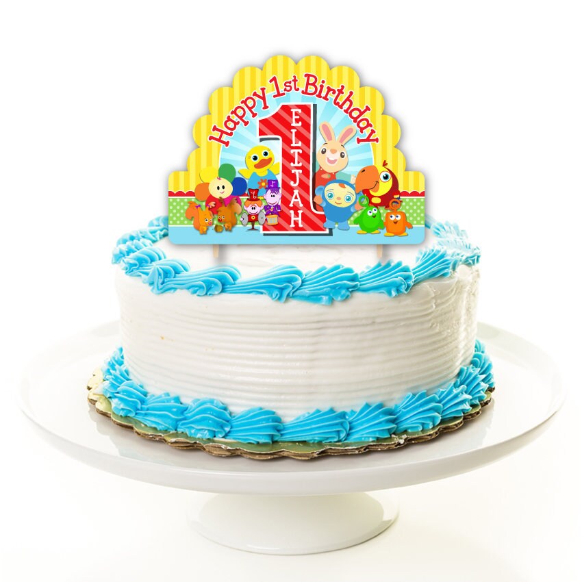 BabyFirstTV Favorites Birthday Personalized Cake Topper