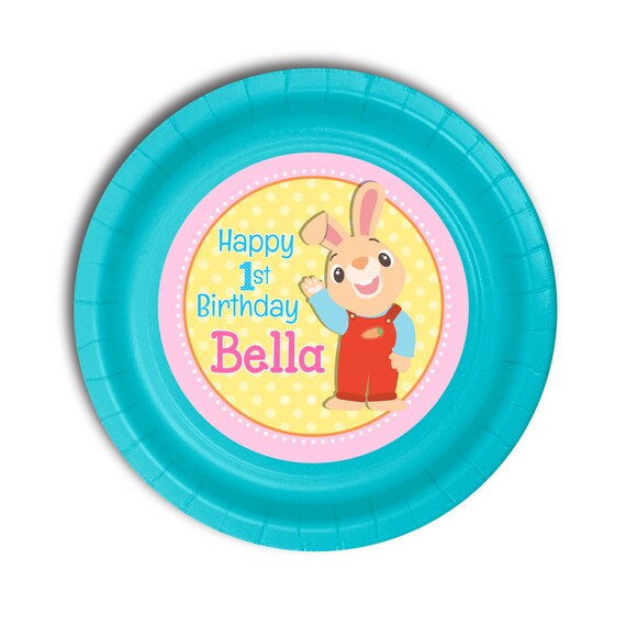 Harry The Bunny Babyfirst Tv Birthday Party Personalized Cake Etsy