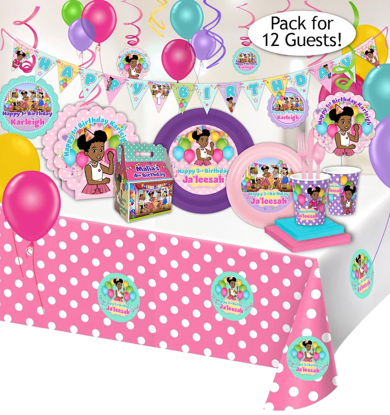 Gracie's Corner ULTIMATE Party Supplies Pack Multicolor Etsy