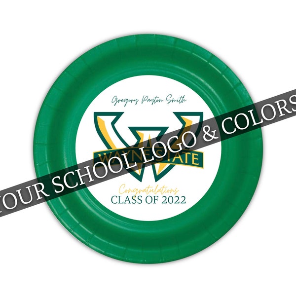 Personalized Paper Plates - Etsy