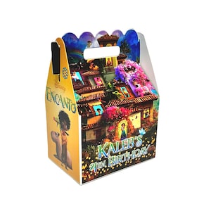Encanto Party, ANTONIO Personalized Gable Favor Boxes, pack of 8