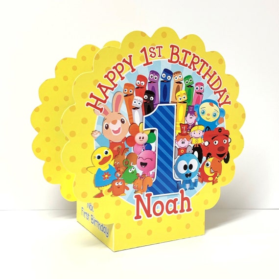 Babyfirst TV Favorite Friends Birthday Party Personalized - Etsy Israel